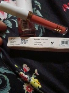 myglamm liquid lipstick and nail polish