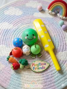 Playtime Friends Toy Set 🐣🎀