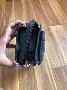Samsonite Black Leather Clutch Bag