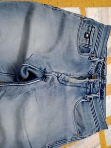 Men's Light Blue Slim Fit Jeans