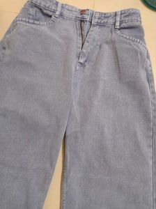 Light Wash Wide Leg Jeans