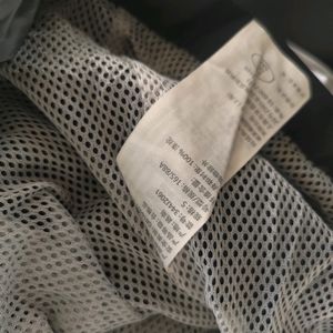 HOLLISTER WHITE WINDCHEATER HOODIE