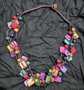 Bohemian Beaded Baddie Necklace