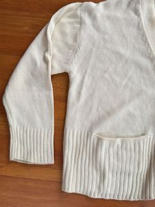 Cream Cardigan with Pockets