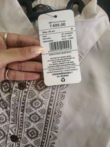 Men's Short Sleeve Embroidered Shirt