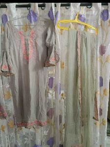 Elegant Kurta Set with Delicate Embroidery