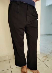 Autobehn Branded Wool Pant