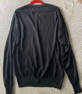 Classic V-Neck Knit Sweater