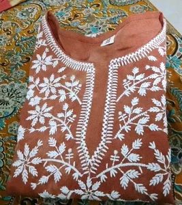 Elegant Embroidered Kurta top