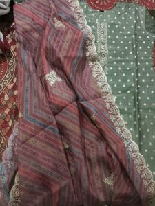 Elegant Green Kurta Set with Dupatta