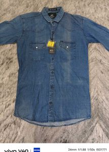 Men's Denim Shirt