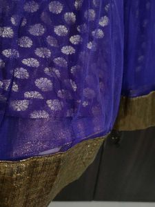Elegant Purple &amp; Gold kurti anarkali