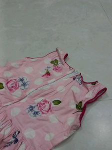 Cute Pink Floral Dress