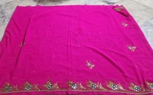 aari Tari work saree