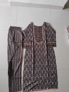 Elegant Printed Kurta Set