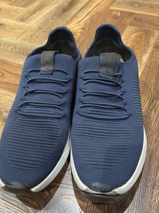 Premuim Navy Blue sketchers X mark nason collab