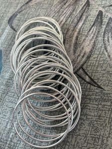 Set of Silver Bangles