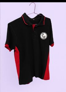 Men's Black &amp; Red PW T-Shirt