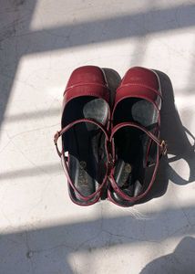 Cherry Red Heel : New And Unworn