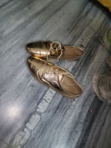 Shiny Party Wear Shoes For Girls