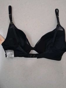 32D ThirdLove Black Mesh Bra