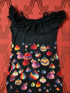 Fun Print Mini Dress