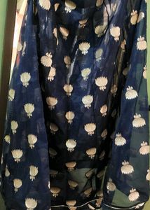 Beautiful Navy Blue rajputi poshak