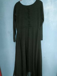 Beautiful black georgette Gown