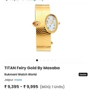 Titan Gold Watch