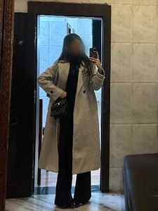 Elegant Beige Trench Coat