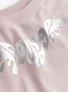 H&amp;M Stylish Pink Graphic T-Shirt