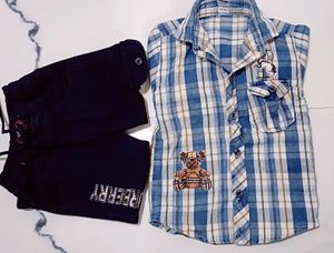 kid's shirt pant set