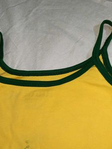 Brazil Themed Crop Top