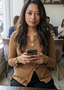 🔥Coffee Brown Long Sleeve Button Top