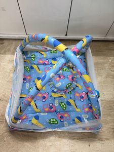 baby bedding set with pillow and mini stuffed toys