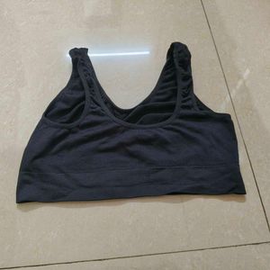 Comfortable Black Sports Bra