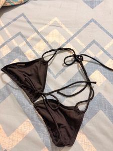 Stylish Black Bikini Top
