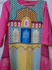 W For Woman Brand Colorful Kurta