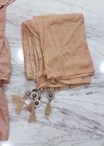 Floral Kurta sharara Set with Dupatta