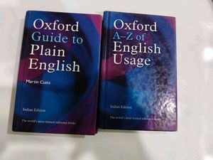 Oxford Dictionary set of 2 books.