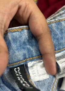 Light Wash Cargo Jeans
