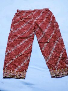 Bandhej Pant Set Suit