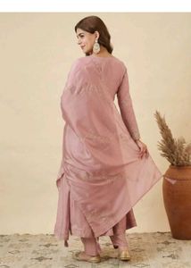 Elegant Pink Kurta Set with Dupatta