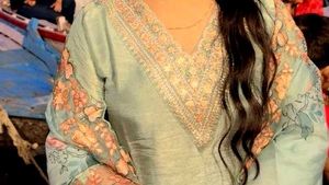 Beautiful Mint Green Kurta Set