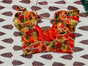 Lehenga, Blouse And Odhani Set