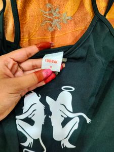 URBANIC Y2K Devil &amp; Angel Bodysuit
