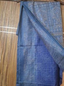 Royal Blue Silk Saree