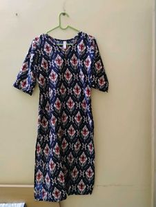 Navy Blue Kurta
