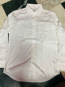 Classic White Button-Down Shirt