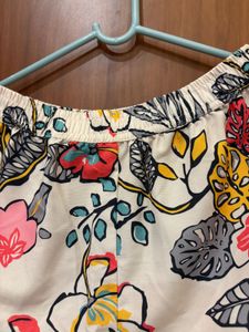 floral print co ord set